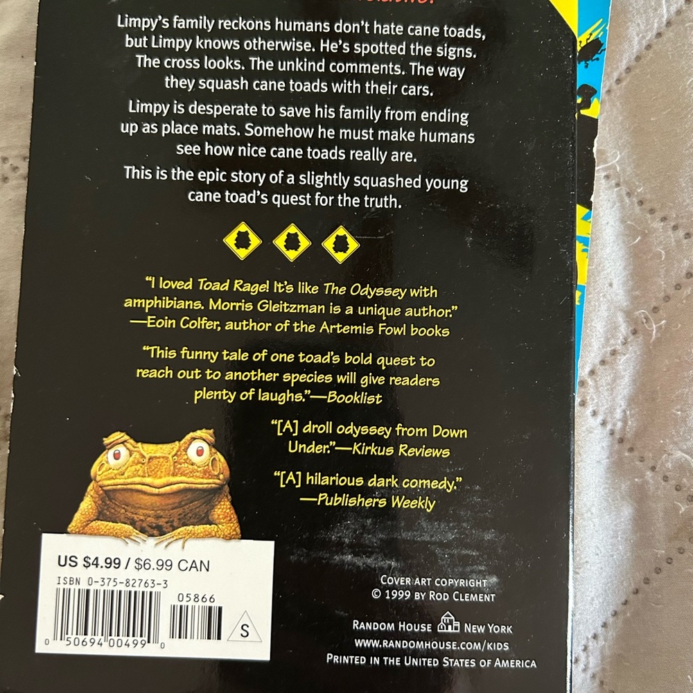 Toad Rage Book - Picture 2 of 2